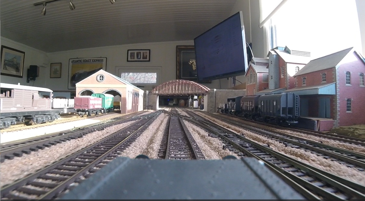 Driver's view of Newton Abbot